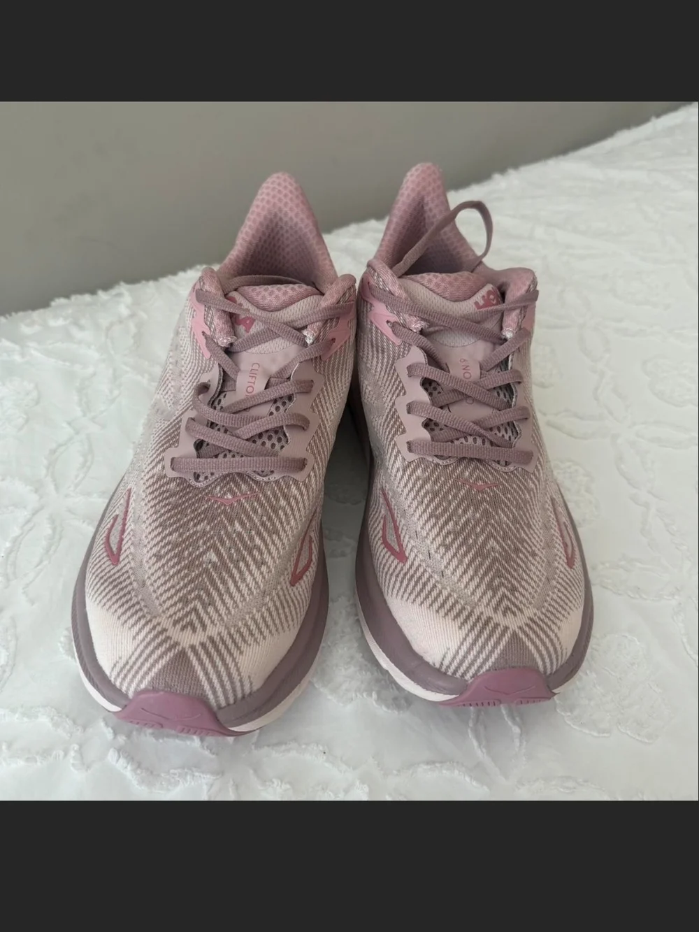 Hoka One One Women's Dusty Pink  Athletic Running Shoes